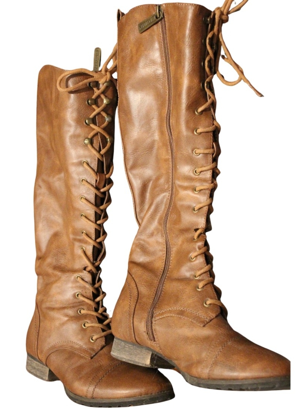 Breckelle’s Brown Lace up Boots Size 6